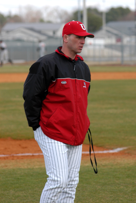 First year Head Coach Brent Fronabarger records his first career win over Union College (Ky.). - Photo by Steven Aldridge