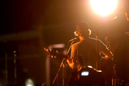 Josh Wilson performs on the Great Lawn during SAC's Welcome Back Concert featuring Micah Dalton, Crystal Taylor, and Joe Garner. - Photo by Brad Moore