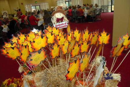 Union Auxiliary members adopted MK and international students at the Fall Luncheon. - Photo by Morris Abernathy