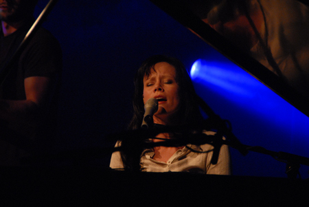 Christian recording artist Sara Groves performed at the 2006 Homecoming Coffee House. - Photo by Morris Abernathy