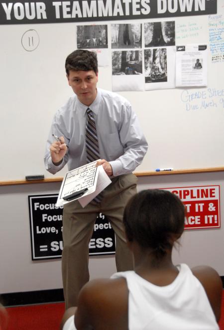 Head Coach Mark Campbell - Photo by Morris Abernathy