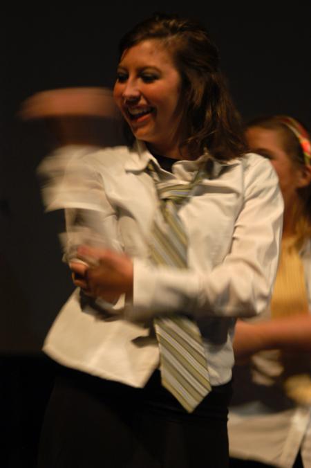 Meghan Deakins performs in the 2007 SAC Variety Show. - Photo by Beth Spain