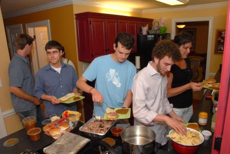 Students were hosted in Union faculty and staff members' homes for Be Our Guest. - Photo by Morris Abernathy