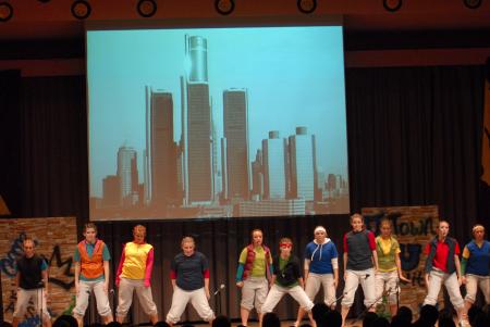 The women of Zeta Tau Alpha perform at the 2007 Variety Show. - Photo by Morris Abernathy