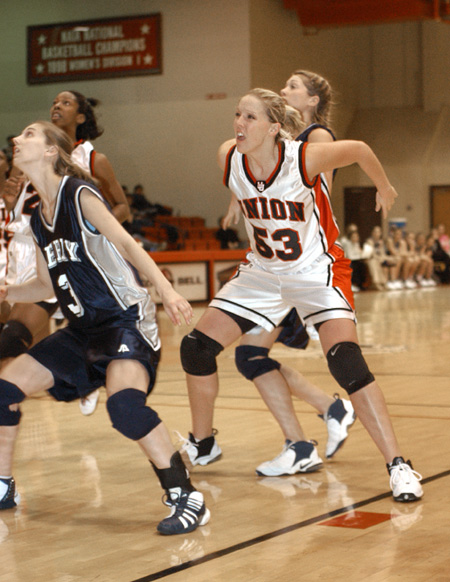 Allison Harrison (53) - senior forward from Bartlett, Tenn. - Photo by Jim Veneman