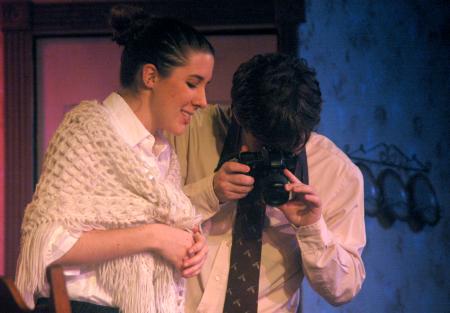 Catherine Schulz and Matt Stimmel perform in <em>The Dining Room</em>. - Photo by Matthew Diggs