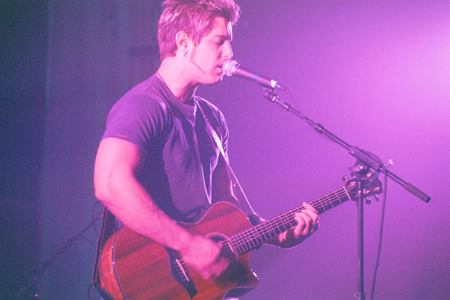 Jeremy Camp opened up the coffeehouse with an incredible set and an awesome testimony. - Photo by Lindsay Stavish
