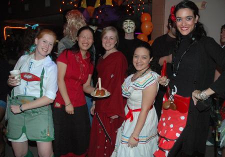 Union students packed into Hurt Commons for this year's Costume Coffee House to see their friends dressed up and to show off their own costumes.  - Photo by Neisha Fuson