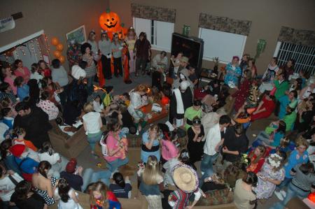 There was not much room to move at this year's Costume Coffee House. - Photo by Neisha Fuson