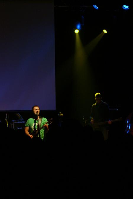 Bebo Norman performs for the 2007 Homecoming concert. - Photo by Stephanie Schroeder