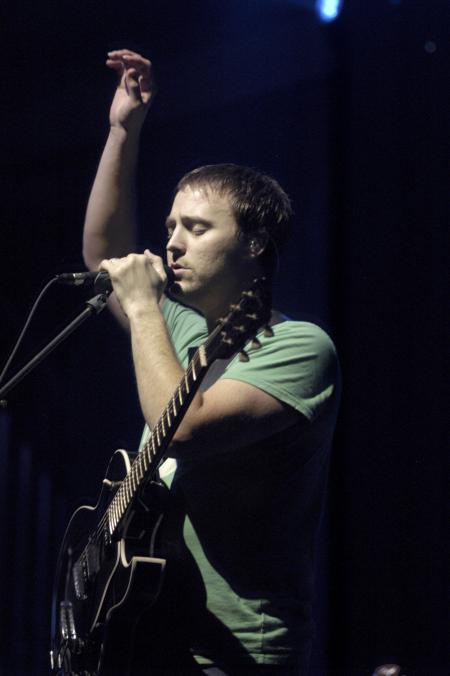Bebo Norman performs at the 2007 Homecoming concert. - Photo by Jordan Buie