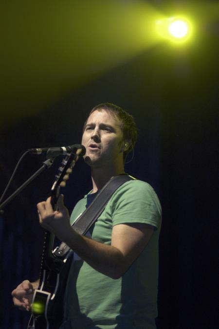 Bebo Norman performs at the 2007 Homecoming concert. - Photo by Jordan Buie