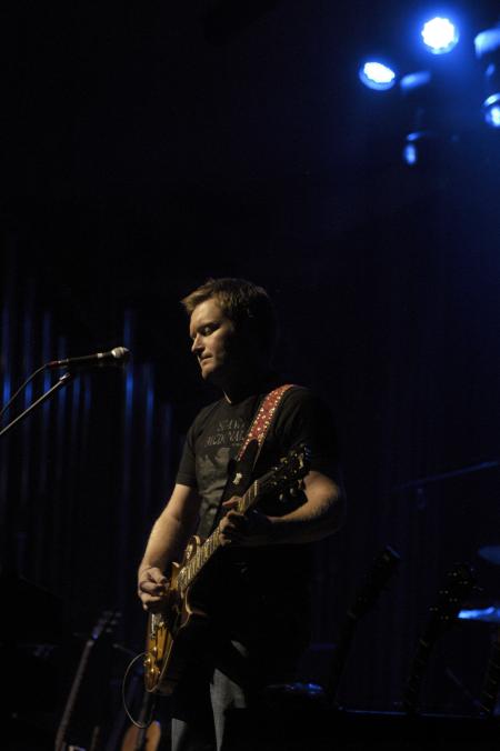 Bebo Norman's band member performs at the 2007 Homecoming concert. - Photo by Jordan Buie