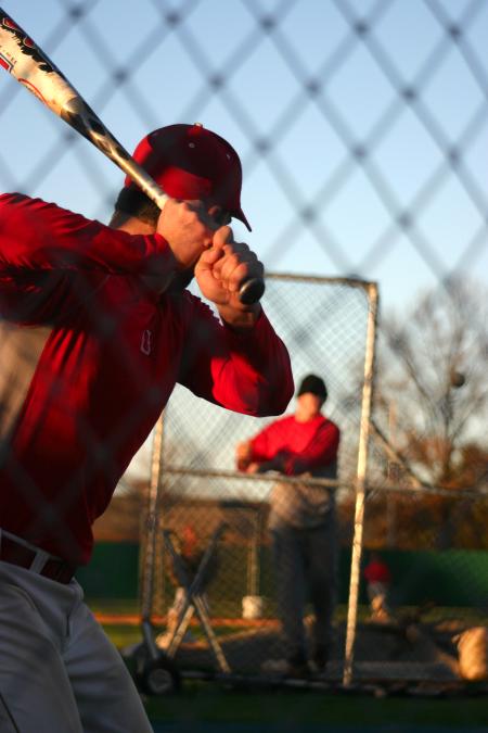 Union takes batting practice during the fall in preparation for their upcoming season. - Photo by Stephanie Schroeder