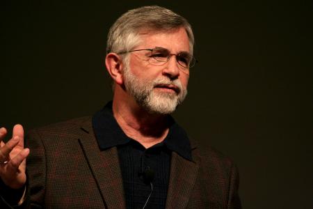 Larry Pumpelly, former missionary to Kenya and Uganda, spoke for Union's Aids Awareness chapel about the True Love Waits program he and his wife, Sharron, were involved with. - Photo by Kristi McMurry Woody