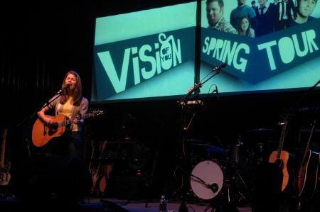 Bethany Dillon performs during the Vision of You Tour at Union for the benefit concert.  - Photo by Neisha Fuson