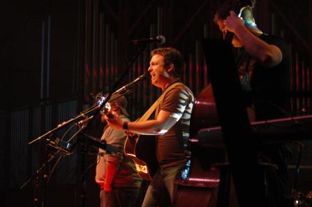 Shane & Shane performed for Union University as a benefit concert after the February 5 tornado.  - Photo by Neisha Fuson