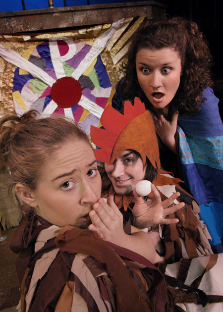 <i>Philemon</i> stars Miranda Wallace, Blake Staples and Ashley Mitchell. - Photo by Jim Veneman
