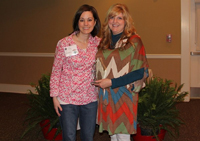 IPPE Preceptor recipient, DeAnne Pace with Joy Green
