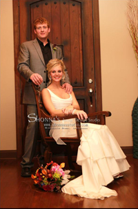 Blake and Megan wedding photo