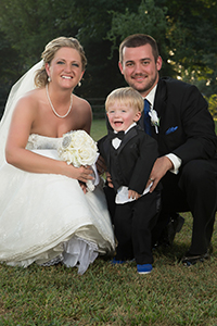 Clay Williams and Jessica Lee wedding photo