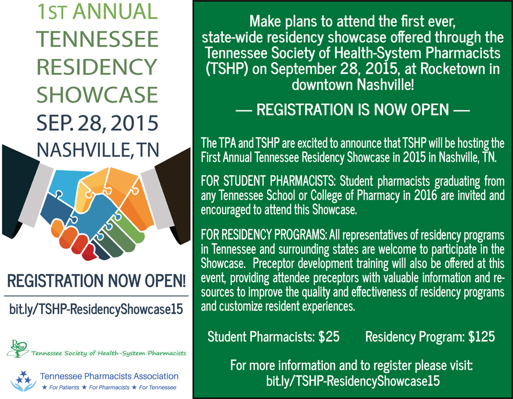 First Annual TSHP Residency Showcase