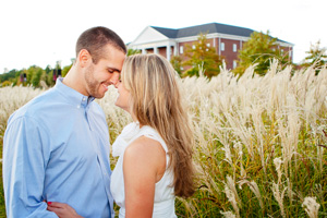 Houstan and Keri Wyatt pose together as a couple.