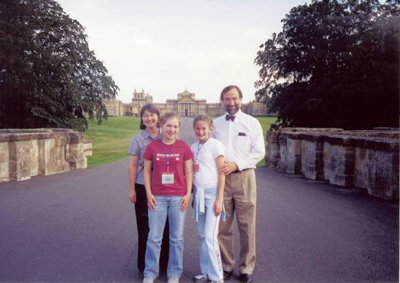 At Blenheim Palace in Woodstock