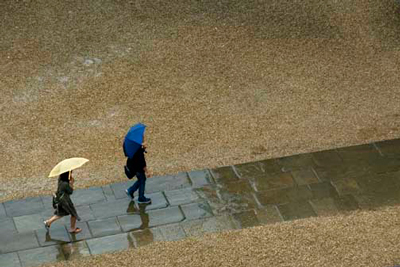 Walk in the rain