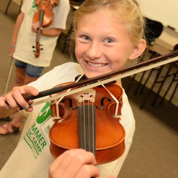 Girl on Violin