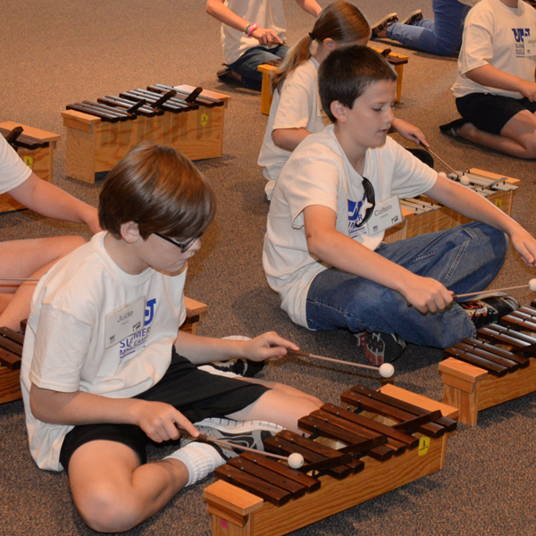 Children on Xylophones