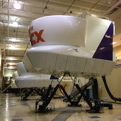 FedEx Simulated Flight Session