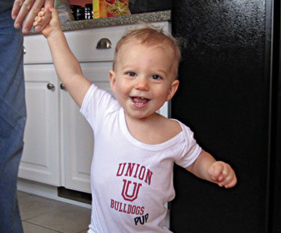 Ayden Barnes as a bullpup