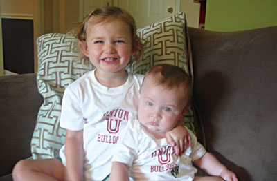 Macey and Easton Joyner as bullpups