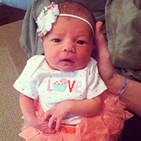 Abernathy baby photo.