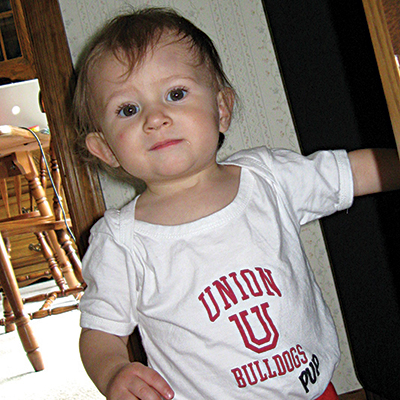 Brynne Westmoreland as a bullpup