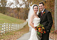 Mike and Jill Patrick wedding photo.