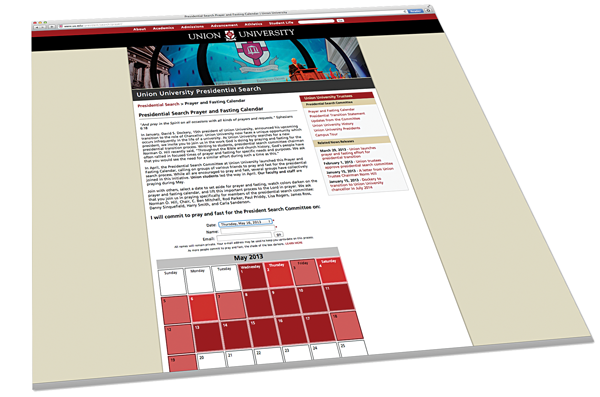 Prayer and Fasting Website