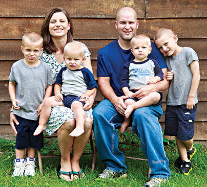 Bethany Clark and family