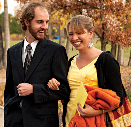 Mary Alisa Techentin and Matthew Duchek