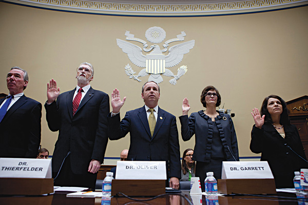 Dub Oliver testifies. PHOTO COURTESY OF THE COMMITTEE ON OVERSIGHT AND GOVERNMENT REFORM