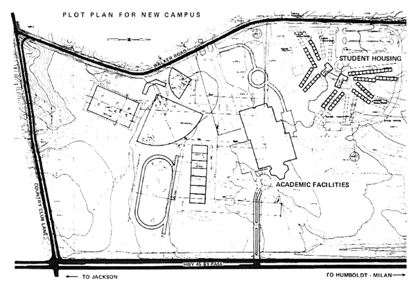 Plot plan for new campus