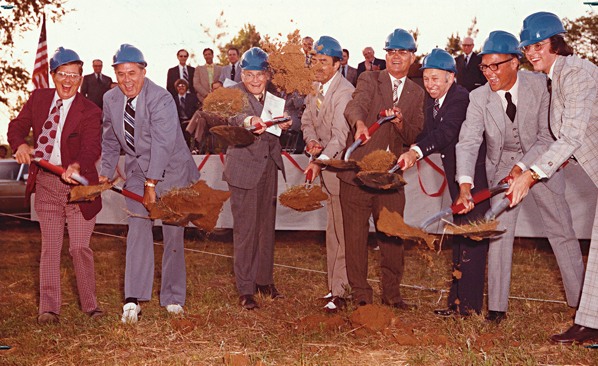 ground-breaking ceremony