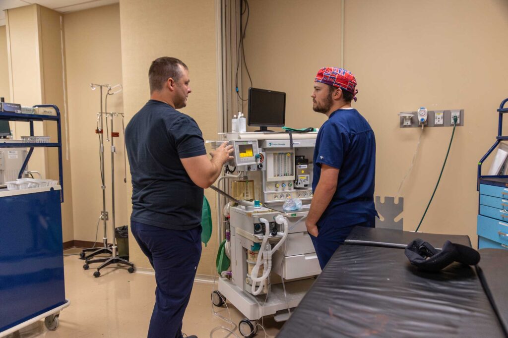 Nurse Anesthesia students