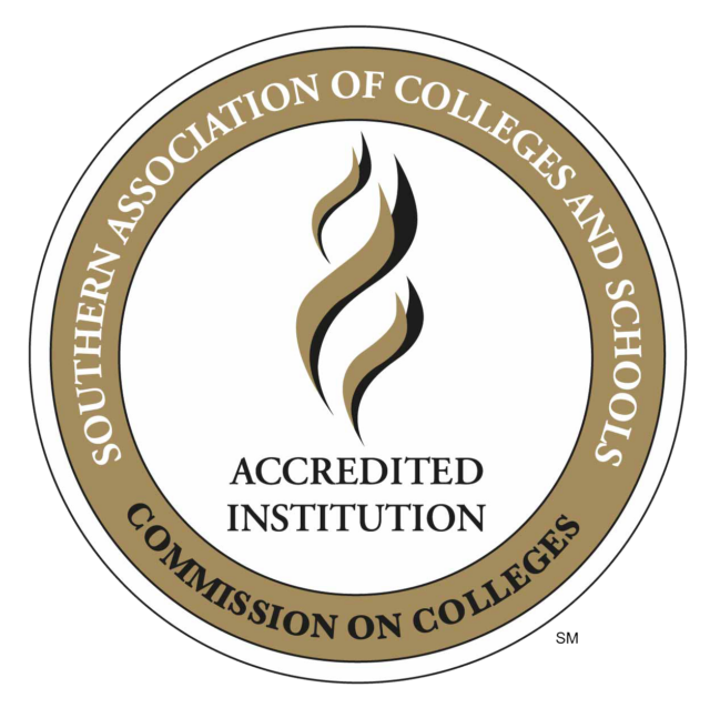 SACSCOC Accredited Institution Badge